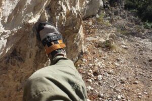 puzza scarpette da arrampicata