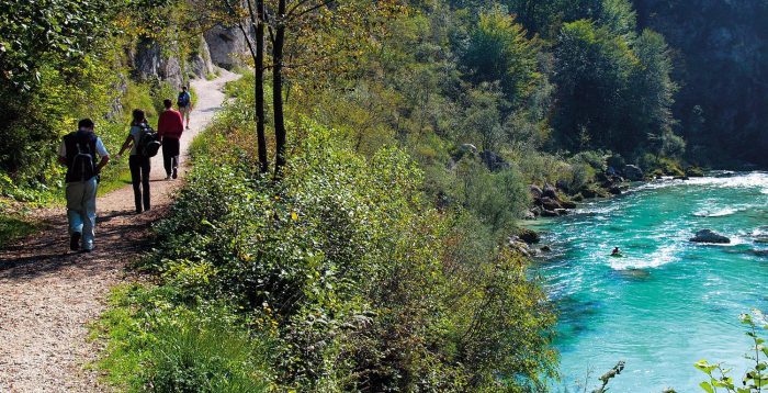 river trekking fiume isonzo
