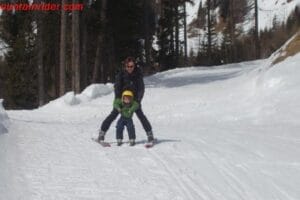 sciare con i bambini piccoli