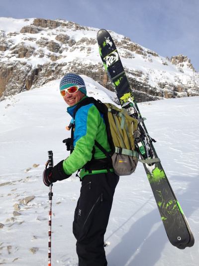 freeride nelle dolomiti