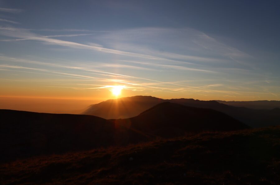Tramonto pian delle Femene